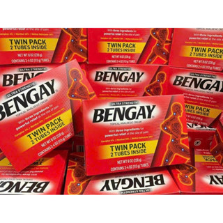 [date 08/2026] Set 2 tuýp kem xoa bóp giảm đau Bengay Mỹ Ultra Strength 113g {Hàng Mỹ 🇺🇸}