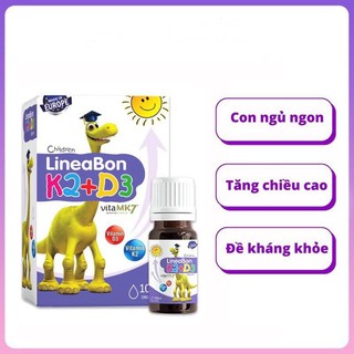 Lineabon - Vitamin Tăng Chiều Cao D3 K2 [Hàng Chính Hãng]