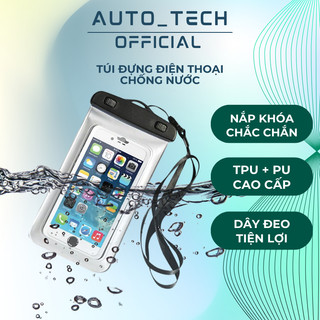 Túi Đựng Điện Thoại - Prami - Chống Nước Có Dây Đeo (2 mặt trong suốt)