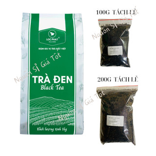 Trà đen Lộc Phát vị đậm thơm ngon gói lẻ 100g- 200g dễ mua dễ dùng