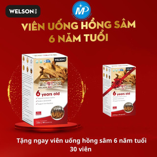 ✅ [CHÍNH HÃNG] THỰC PHẨM SỨC KHỎE HÀN QUỐC WELSON RED GINSENG