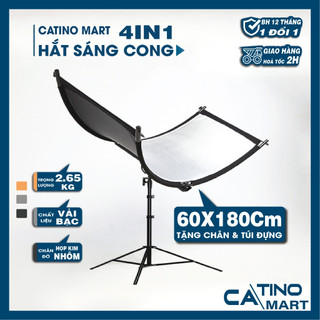 Hắt sáng . hắt sáng cong 4in1 60x180cm . tặng kèm chân và túi đựng