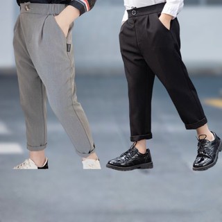 Quần Âu cho bé trai thiết kế hàng dày dặn đứng form siêu tôn dáng size từ 11 kí đến 40 kí