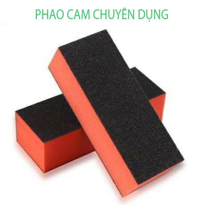 Dũa Phào Nhám phào cam đỏ đen 3 mặt
