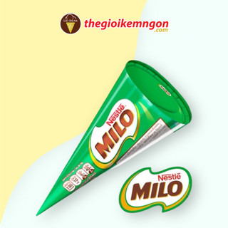 Kem ốc quế Nestle Milo Medium Cone