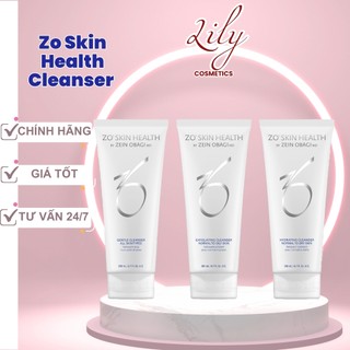 Chọn sữa rửa mặt zo gentle cleanser / hydrating cleanser/ exfoliating cleanser