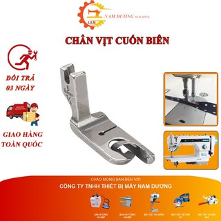 Chân vịt cuốn biên máy may công nghiệp > Chân vịt cuốn lai máy may một kim