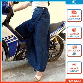 Váy chống nắng cho nữ đi xe số kiểu dáng quần thông minh có nút bấm chân tiện lợi JHTQ01 H&T FASHION
