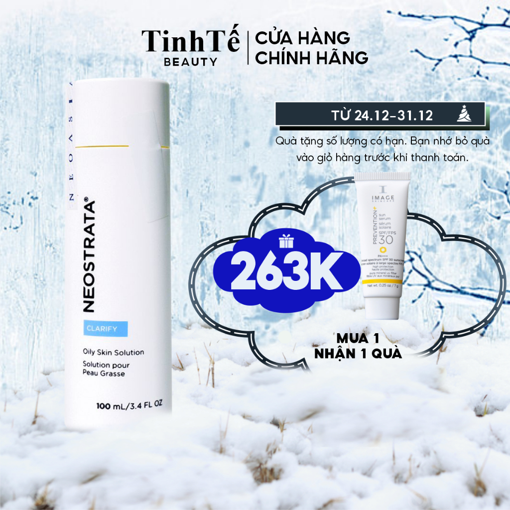 Tẩy tế bào chết hoá học Neostrata Clarify Oily Skin Solution AHA 8% (100ml)