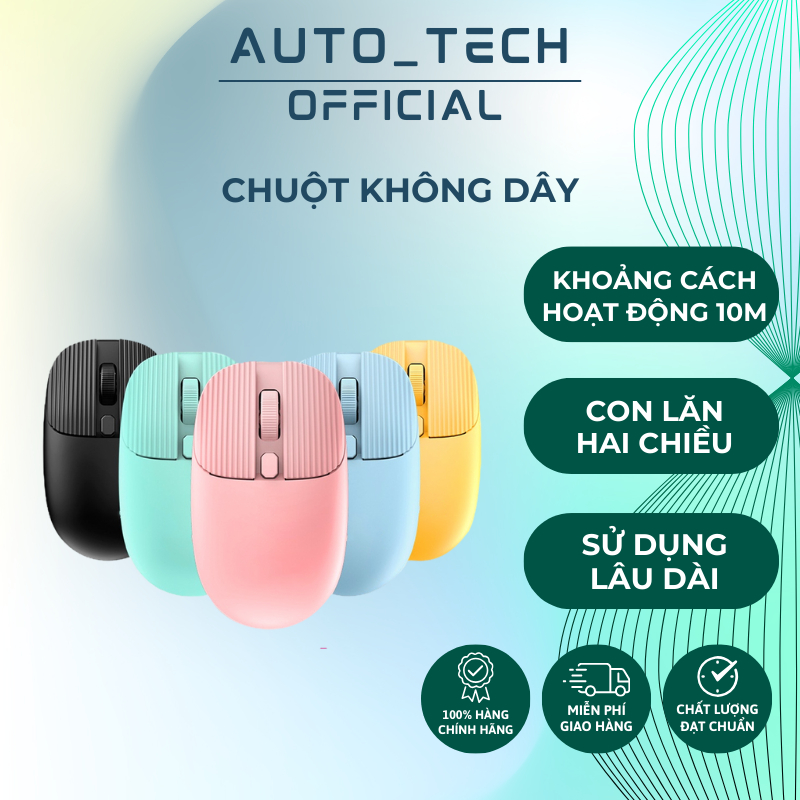 Chuột không dây gaming - Prami - Chuột văn phòng không dây / kết nối bluetooth