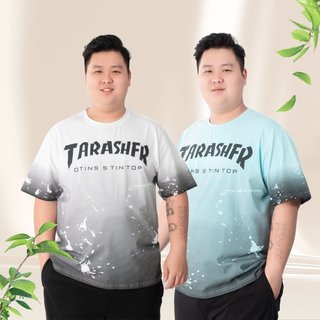 Áo Thun Nam Bigsize 80-140kg AKYOO Cao Cấp, Chất Liệu Cotton Co Giãn, Thoáng Mát - AT XANH A1-AT TRANG A1