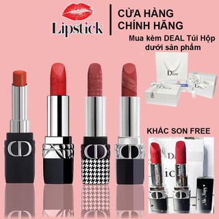 Son dior chình hãng full size 3,5g, dior rouge, dior new look edition, edition limitee