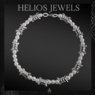 Vòng tay - Vòng cổ kim loại Helios Pearl Twisted VTKL0141