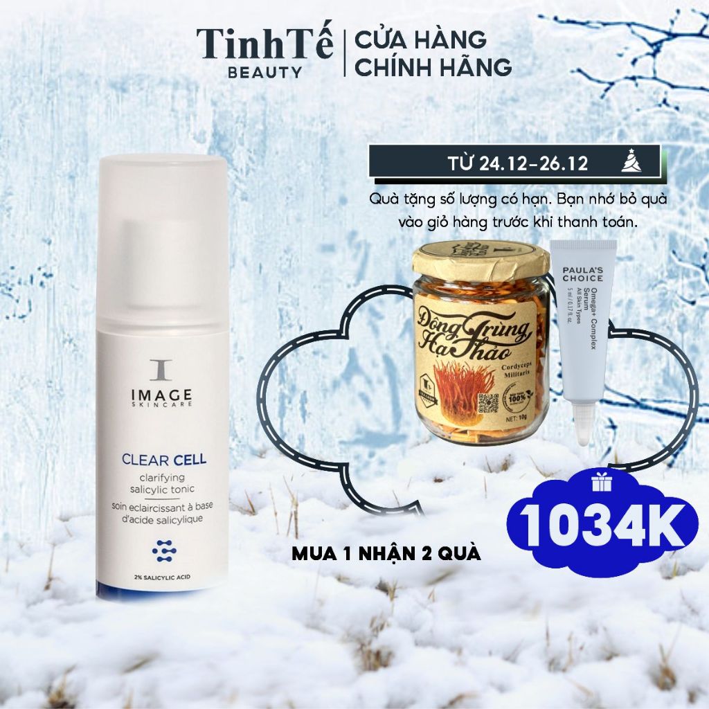 Toner dành cho da mụn Image Skincare CLEARCELL Salicylic Clarifying Tonic 118ml