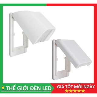 Mặt che mưa ổ điện vuông panasonic wb8991w - wbc8981sw dòng wide