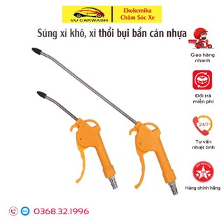 Súng xì khô cán nhựa loại ngắn,dài,súng xịt hơi