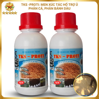 Proti 100ml men xúc tác ủ phân cá, phân bánh dầu tách chiết protein