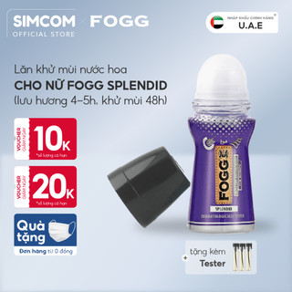 Lăn khử mùi FOGG Splendid chính hãng hương nước hoa dùng cho nữ, lăn nách giảm mùi hôi mùi cơ thể