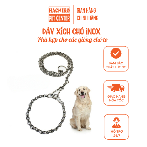 Dây xích chó Inox