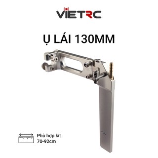 Ụ lái (thước lái) nhôm CNC 108x130mm cho tàu/cano điều khiển từ xa