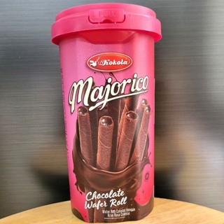 KOKOLA - hộp HỒNG 250g - BÁNH QUE SÔ CÔ LA / INDONESIA / MAJORICO Chocolate Wafer Roll (HALAL)
