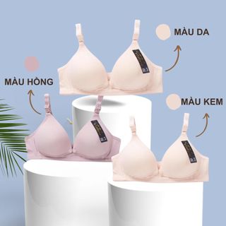  Áo Ngực Bầu Larosa Sau Sinh và Cho Con Bú - Nâng Ngực Chống Chảy Xệ Bigsize Cúc Bấm Giữa Chất Lụa Tăm LS235A 