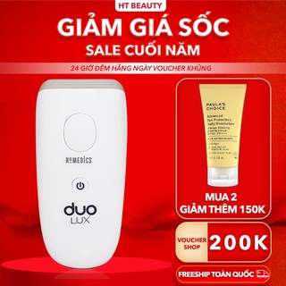 Máy triệt lông cá nhân cầm tay vĩnh viễn tại nhà HoMedics IPL-HH390 HTBeauty, không đau rát, xung dùng trọn đời