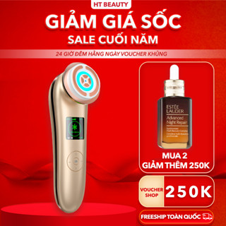 Máy Nâng Cơ Mặt Trẻ Hoá Da 9in1 Công Nghệ Nanoskin Photon Rf Kết Nối App Nanotime F81e HT Beauty