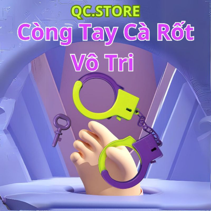 [Hot] Đồ Chơi Còng Tay số 8 Cà Rốt Vô Tri Trọng Lực Giảm Stress Dao Súng Cà Rốt Vô Tri M1911 in 3D H