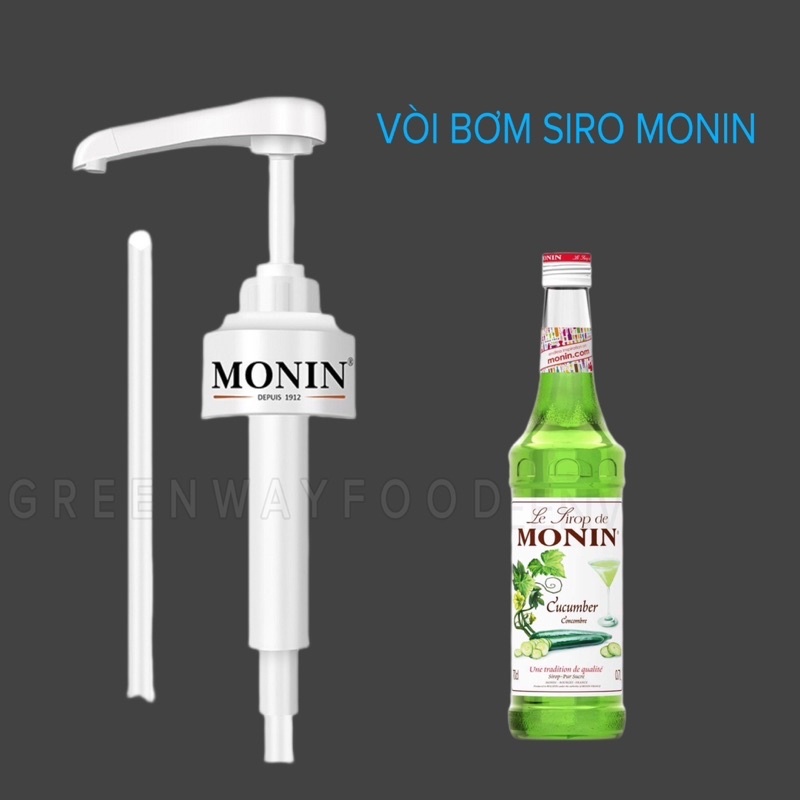 Vòi bơm si rô Monin (Monin Syrup Pump) 10ml