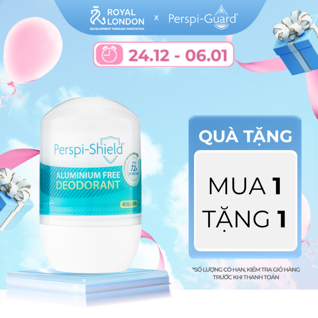 Lăn khử mùi cao cấp 72h Perspi-Shield cho mọi loại da 50ml