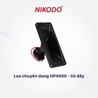 Loa cửa nhà yến HP4000 có dây, 2 lỗ thoát nước, củ loa nam châm lõi đồng - Nikodo