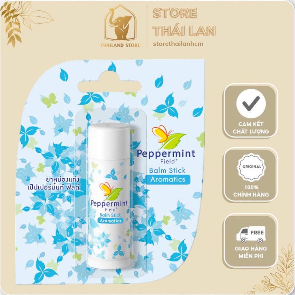 Dầu Sáp Thỏi Bạc Hà Peppermint Field Balm Stick 6g Thái Lan