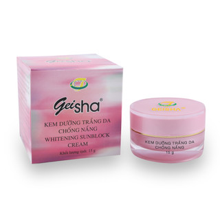 Geisha kem dưỡng trắng da chống nắng 15g