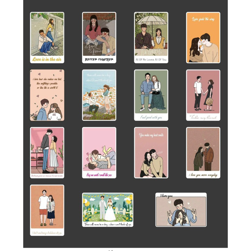 Thiệp valentine, thiệp tình yêu