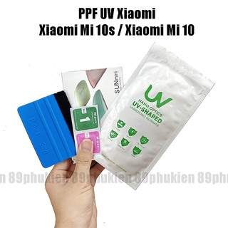 Dán ppf uv full màn hình xiaomi mi 10s, ppf uv xiaomi mi 10