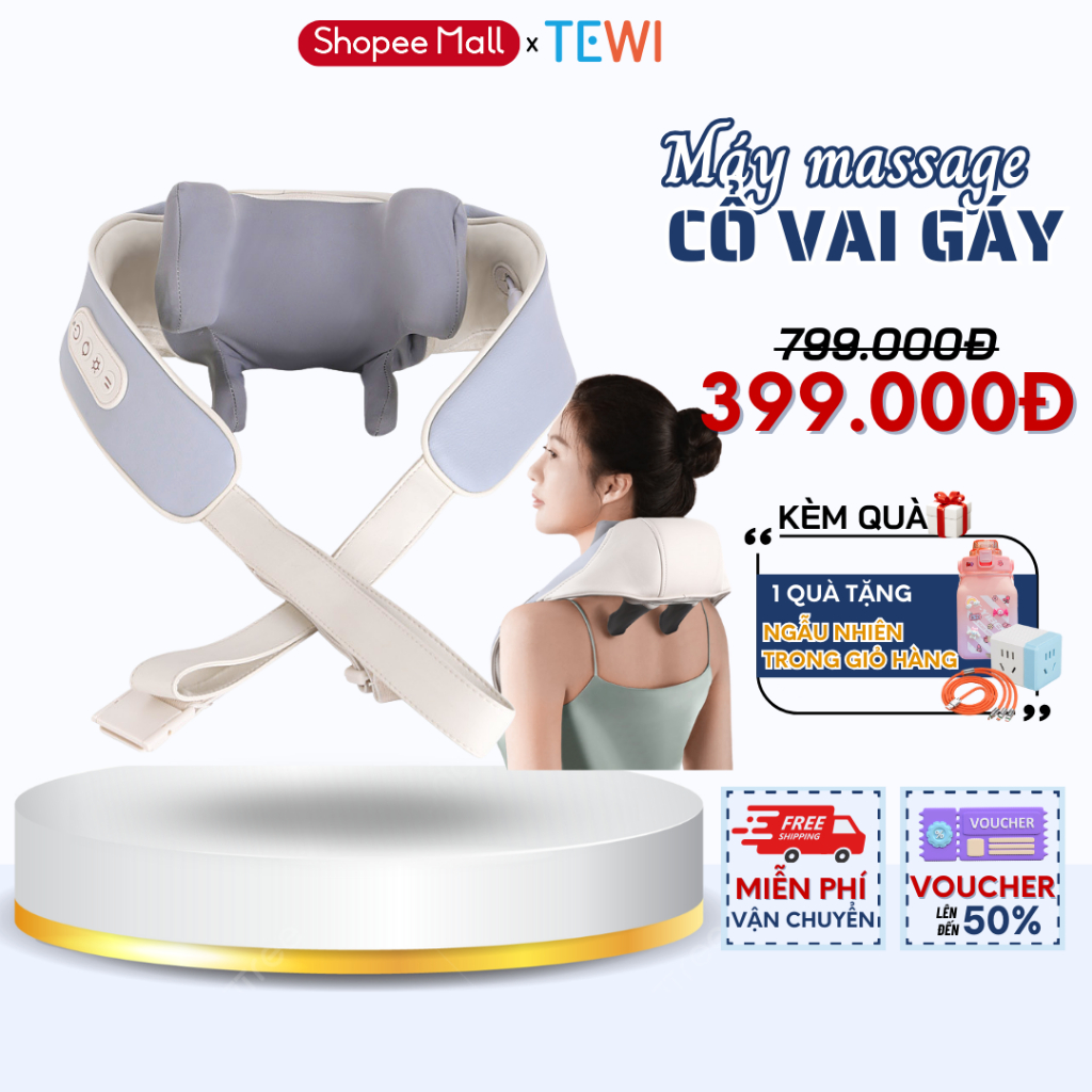 Máy Massage Cổ Vai Gáy 6D, Kỹ Thuật Massage Trị Liệu Số 8, Cải Thiện Sức Khỏe Tổng Thể Dành Cho Văn Phòng-Người Cao Tuổi
