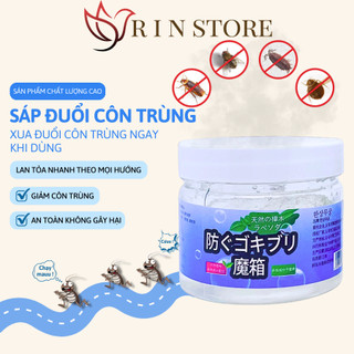 Sáp Đuổi Côn Trùng Không Màu Mùi Nhẹ 1 Hộp Lan Nhanh 20m2 Xua Đuổi Ruồi Muỗi Gián Kiến Chiết Xuất Long Não Tiện Lợi RIN