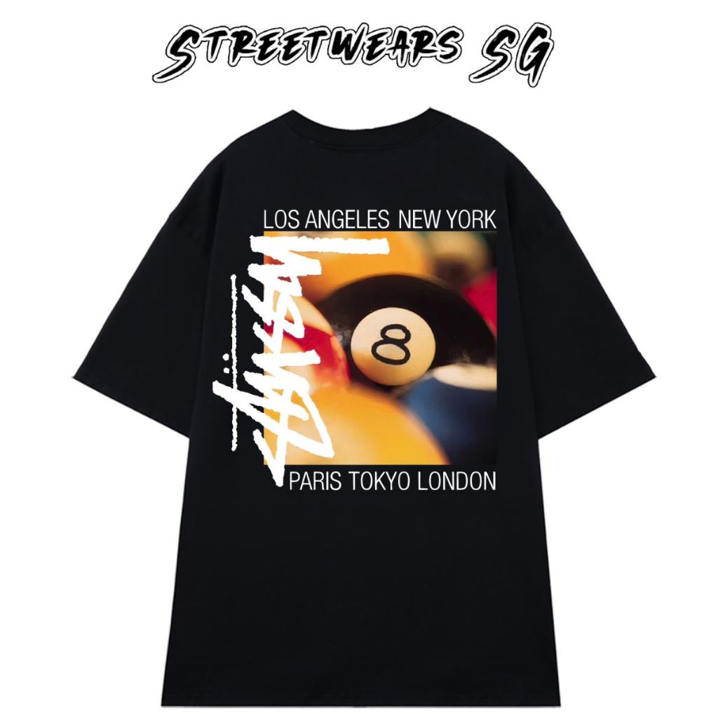 ÁO THUN STUSSY BILLIARDS TEE - Streetwears SG