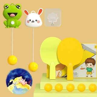 Đồ chơi bóng bàn treo tường cho bé bộ đồ chơi bóng bàn gắn treo tường luyện tập đánh bóng bàn vận động trong nhà