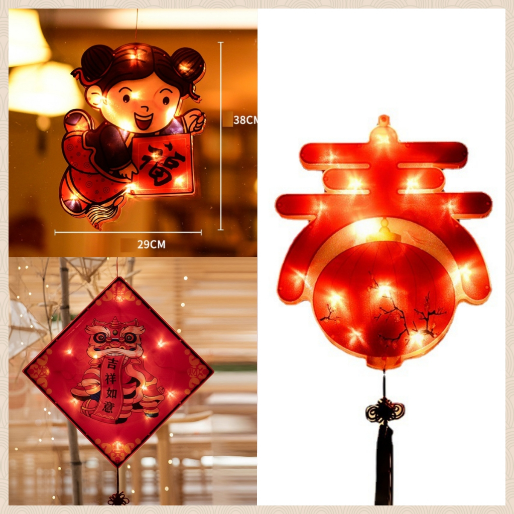 LỒNG ĐÈN TẾT - TRANG TRÍ NHÀ CỬA SIÊU RỘN RÀNG TẾT HT21