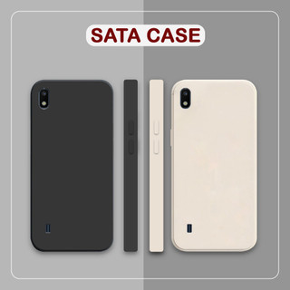 Ốp lưng Samsung Galaxy A10 / M10 cạnh vuông tpu bảo vệ camera, chống bám vân tay