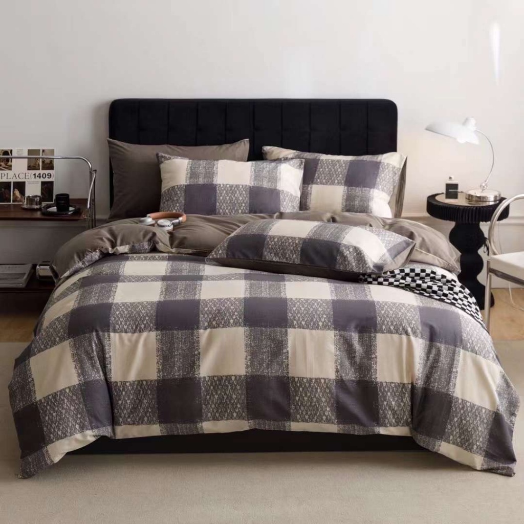 Sét Ga Gối kèm Vỏ Chăn Everdream 369 Hàng Nhập Khẩu, 100% cotton Living cao cấp, đủ mọi kích thước