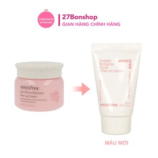 KEM DƯỠNG TRẮNG NÂNG TÔNG DA INNISFREE JEJU CHERRY BLOSSOM TONE-UP CREAM 50ML