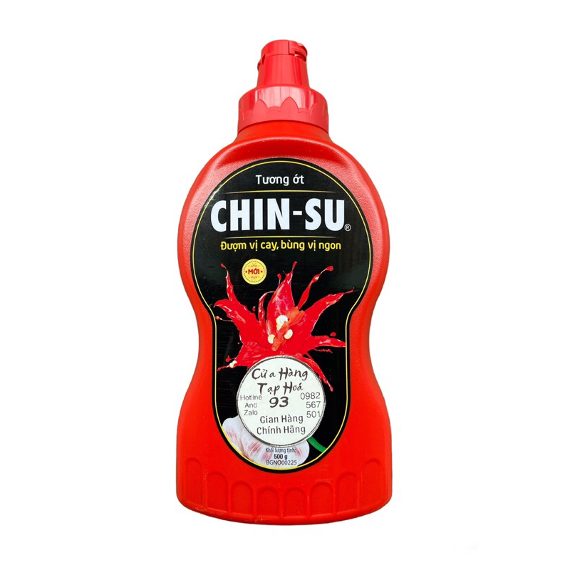 Tương ớt CHIN-SU Chai 500/250g
