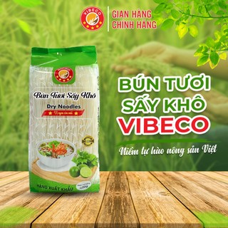 Bún tươi sấy khô vibeco - hàng xuất khẩu - gói 400g