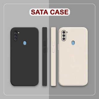 Ốp lưng Samsung Galaxy A11 / M11 cạnh vuông tpu bảo vệ camera, chống bám vân tay