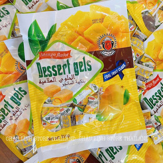 Kẹo dẻo mango flavor dessert gels thái lan 358g