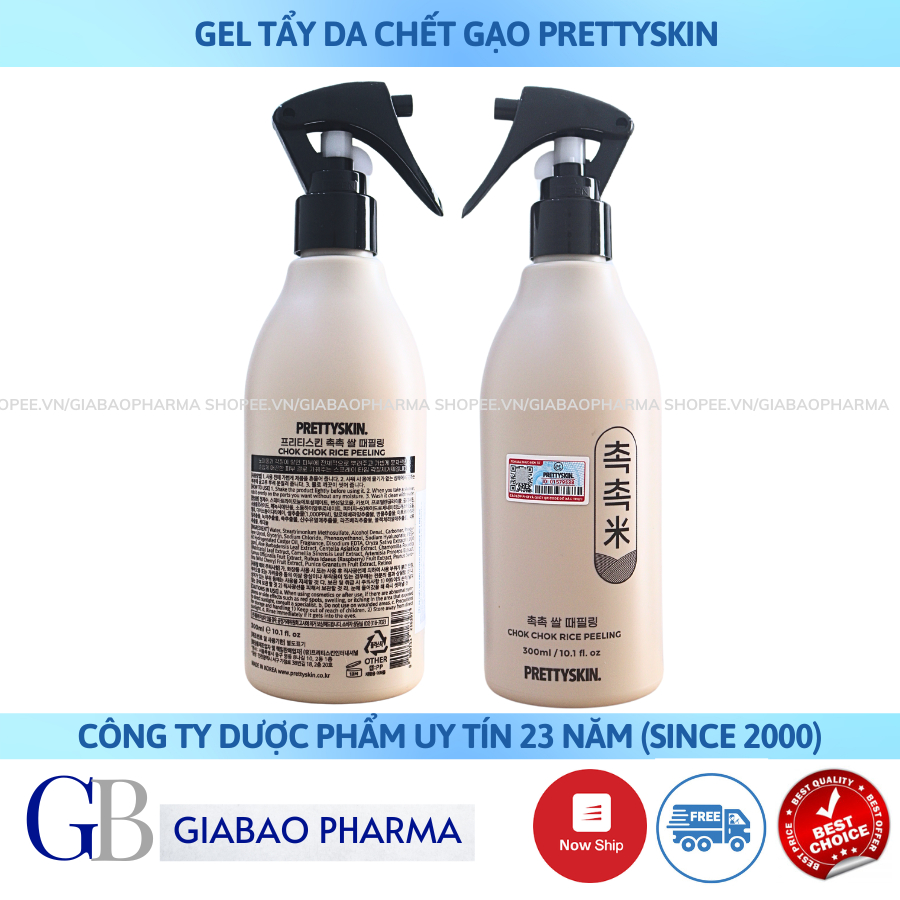 Tẩy da chết gạo Chok Chok Prettyskin rce peeling