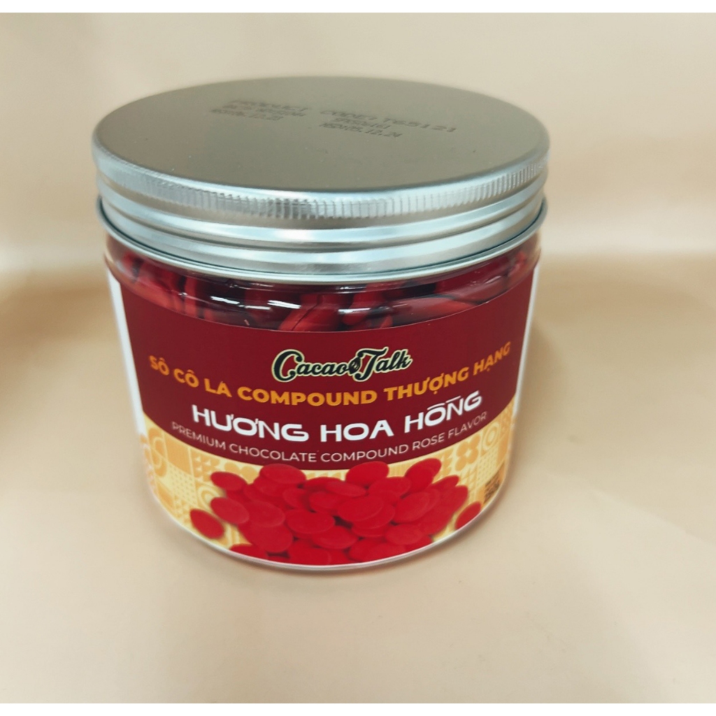 Sô Cô La Compound Thượng Hạng Hương Hoa Hồng Cacao Talk – Dạng Nút Áo (250g)